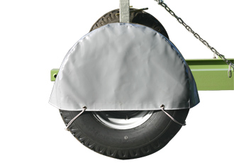 Weber Hafentrailer - Radabdeckung