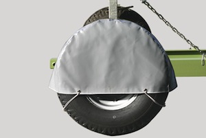 Weber Hafentrailer - Radabdeckung